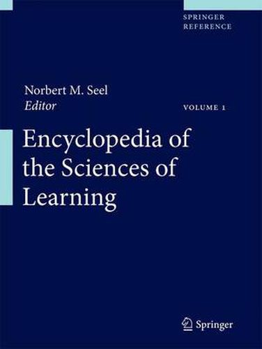 Cover image for Encyclopedia of the Sciences of Learning