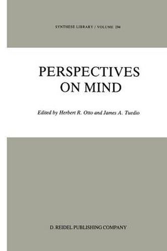 Cover image for Perspectives on Mind