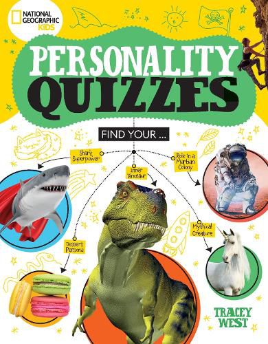 Cover image for National Geographic Kids Personality Quizzes