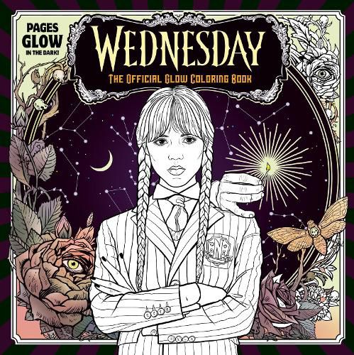 Cover image for Wednesday Official Glow Coloring Book