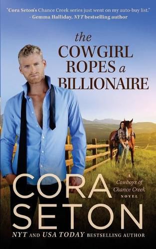 Cover image for The Cowgirl Ropes a Billionaire