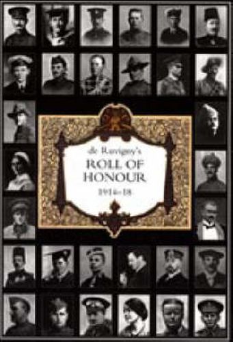 Cover image for De Ruvignys Roll of Honour 1914 1918