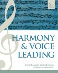 Cover image for Harmony and Voice Leading
