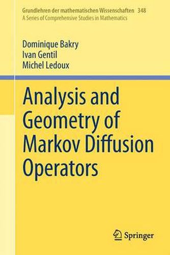 Cover image for Analysis and Geometry of Markov Diffusion Operators