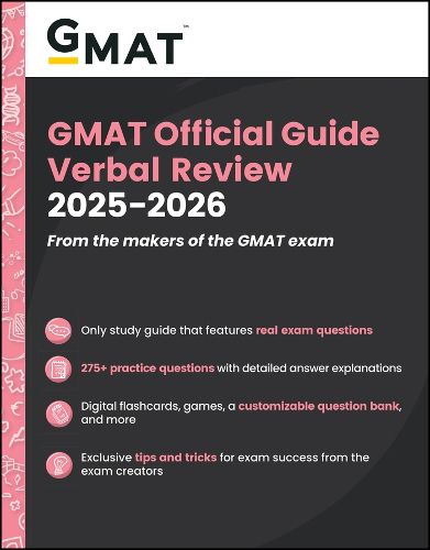 Cover image for GMAT Official Guide Verbal Review 2025 - 2026