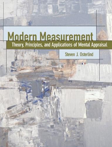 Cover image for Modern Measurement: Theory, Principles, and Applications of Mental Appraisal