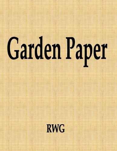 Cover image for Garden Paper