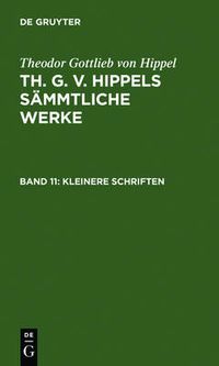 Cover image for Kleinere Schriften