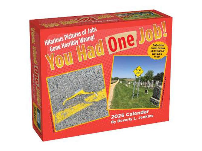Cover image for You Had One Job 2026 Day-to-Day Calendar