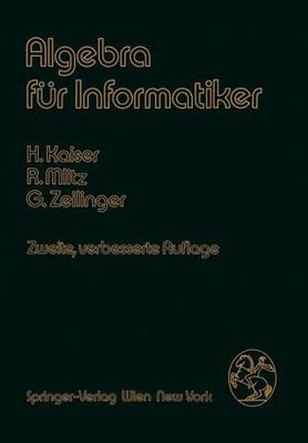 Cover image for Algebra Fur Informatiker