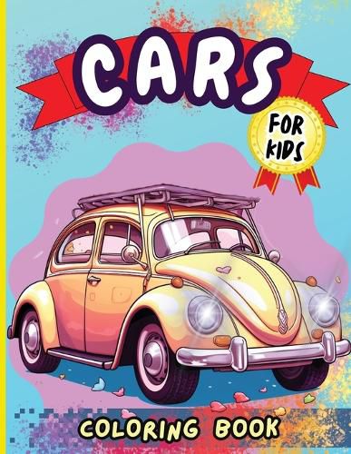 Cover image for Cars Coloring Book For Kids