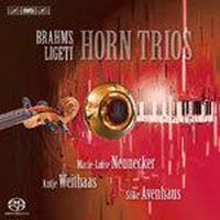 Cover image for Brahms Ligeti Horn Trios Aho Solo X For French Horn
