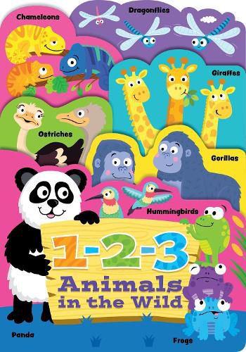 Cover image for 1-2-3 Animals in the Wild