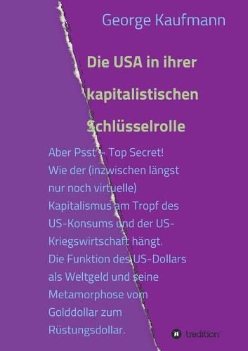 Die USA in ihrer kapitalistischen Schlusselrolle