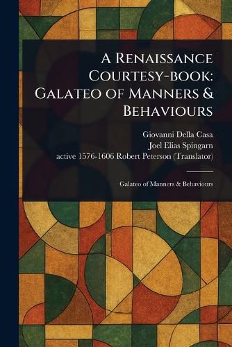 Cover image for A Renaissance Courtesy-book