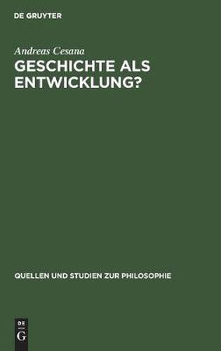 Cover image for Geschichte als Entwicklung?