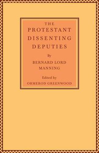 Cover image for The Protestant Dissenting Deputies