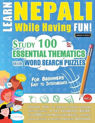 Cover image for Learn Nepali While Having Fun! - For Beginners