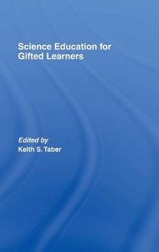 Cover image for Science Education for Gifted Learners