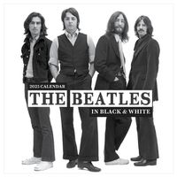 Cover image for Cal 2025- The Beatles: In Black & White Wall
