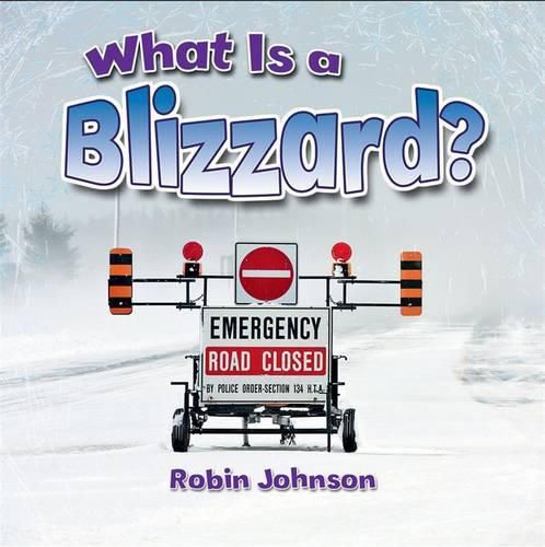 Cover image for What Is a Blizzard?