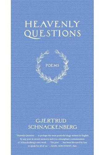 Cover image for Heavenly Questions: Poems