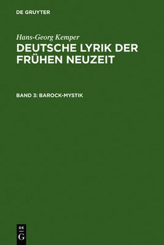 Cover image for Barock-Mystik