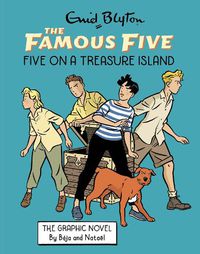 Cover image for Famous Five Graphic Novel: Five on a Treasure Island: Book 1