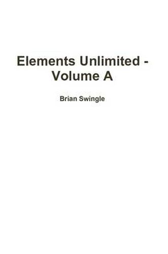 Cover image for Elements Unlimited - Volume A