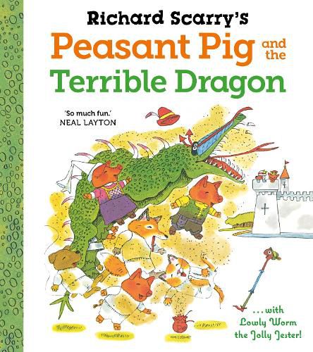 Cover image for Richard Scarry's Peasant Pig and the Terrible Dragon