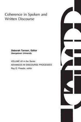 Cover image for Coherence in Spoken and Written Discourse