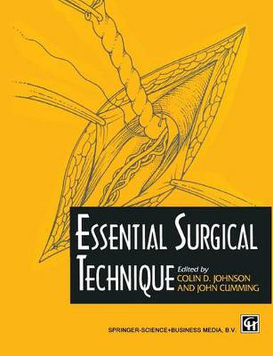 Cover image for Essential surgical technique