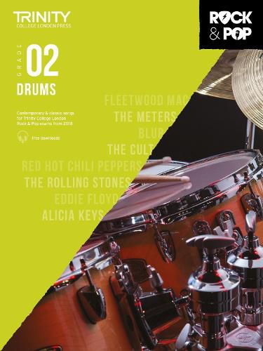 Cover image for Trinity Rock and Pop Drums Grade 2