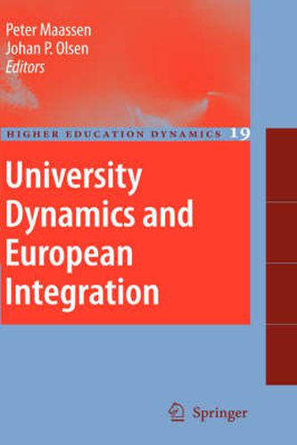 Cover image for University Dynamics and European Integration