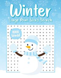 Cover image for Winter Word Search for Adults