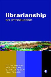 Cover image for Librarianship: An Introduction