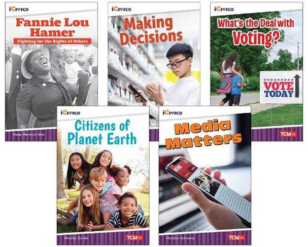 iCivics Grade 4: Community & Social Awareness 5-Book Set