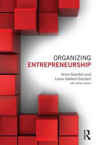 Cover image for Organizing Entrepreneurship