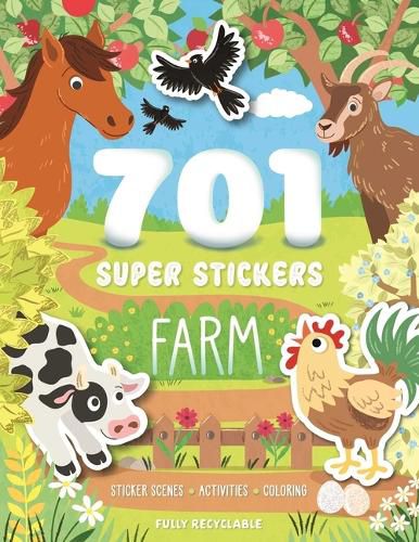 Cover image for 701 Super Stickers Farm