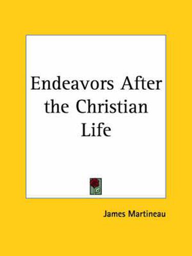 Cover image for Endeavors after the Christian Life (1858)