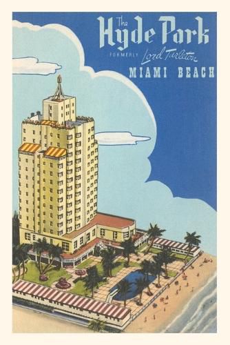 Cover image for Vintage Journal Hyde Park Hotel, Miami Beach