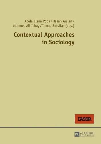 Cover image for Contextual Approaches in Sociology