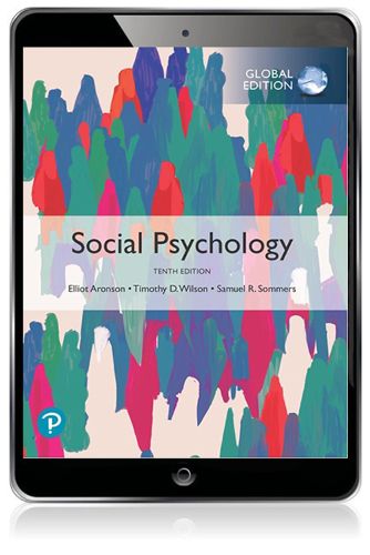 Cover image for Social Psychology, Global Edition
