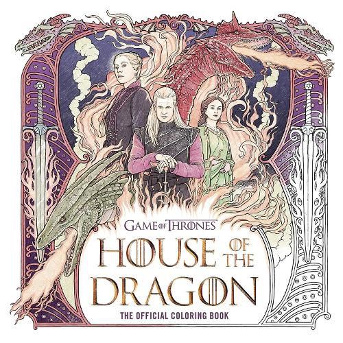 Cover image for House of the Dragon: The Official Coloring Book