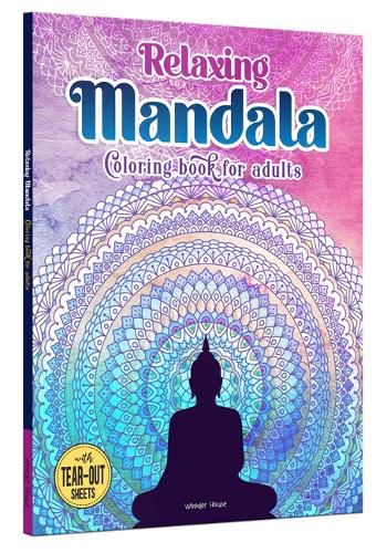 Cover image for Relaxing Mandala Coloring Book for Adults