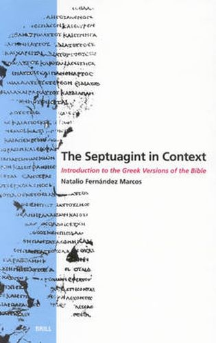 Cover image for The Septuagint in Context: Introduction to the Greek Version of the Bible