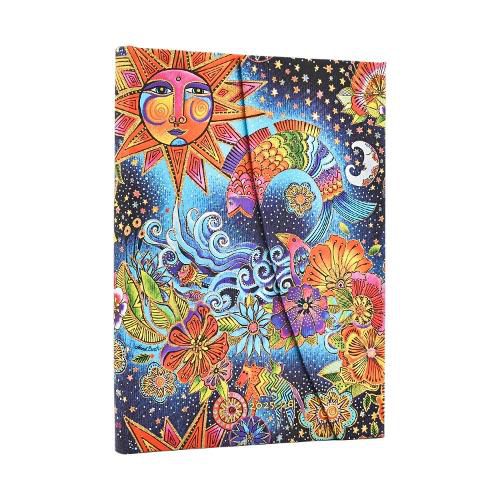 Cover image for 2026 Celestial Magic (Whimsical Creations) Midi 18-month Horizontal Hardcover Flexi Dayplanner 2025-2026 (Wrap Closure)