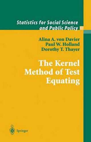 Cover image for The Kernel Method of Test Equating