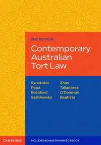Cover image for Contemporary Australian Tort Law