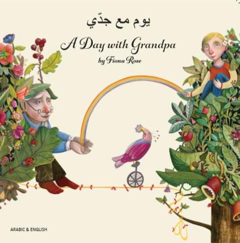 A Day with Grandpa Arabic and English